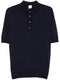 knitted polo shirt